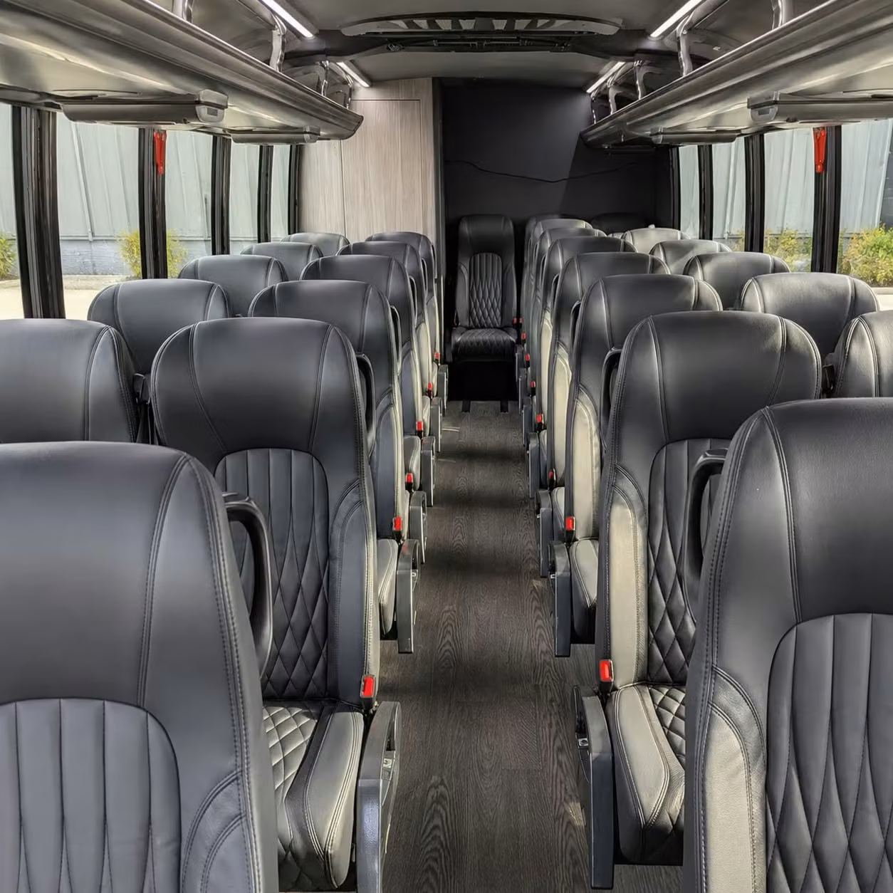 35 passenger minibus inside